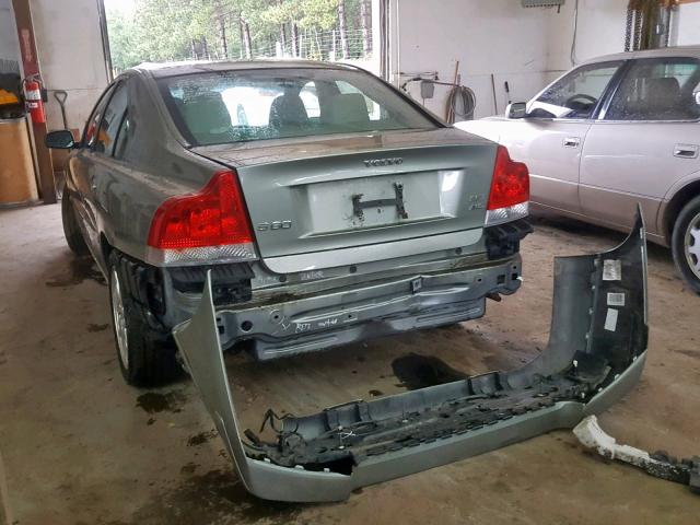 YV1RH592462541688 - 2006 VOLVO S60 2.5T SILVER photo 3