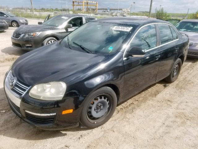 3VWST71K46M041372 - 2006 VOLKSWAGEN JETTA TDI BLACK photo 2