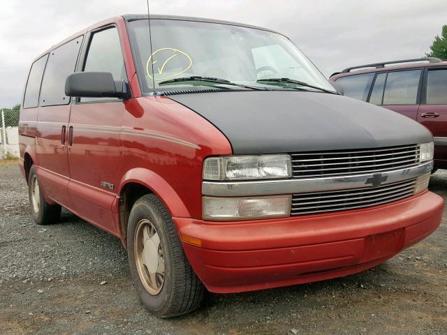 1GNDM19W9WB204979 - 1998 CHEVROLET ASTRO RED photo 1