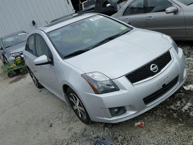 3N1AB6AP9CL634947 - 2012 NISSAN SENTRA 2.0 SILVER photo 1