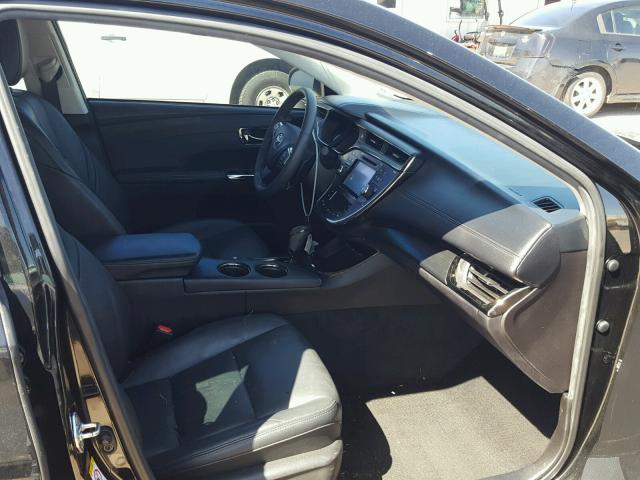 4T1BK1EBXGU221378 - 2016 TOYOTA AVALON XLE BLACK photo 5