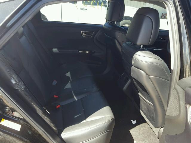 4T1BK1EBXGU221378 - 2016 TOYOTA AVALON XLE BLACK photo 6