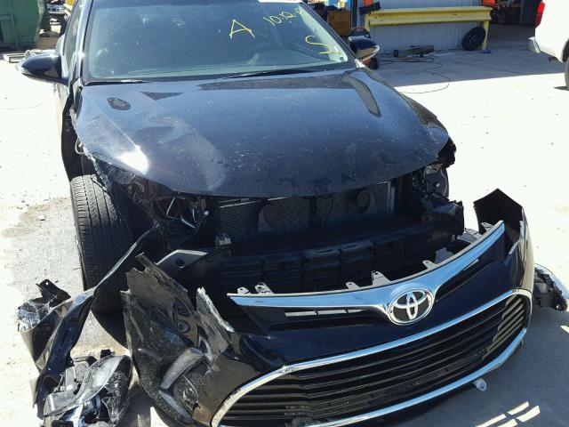 4T1BK1EBXGU221378 - 2016 TOYOTA AVALON XLE BLACK photo 9