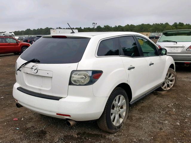 JM3ER29L480169610 - 2008 MAZDA CX-7 WHITE photo 4