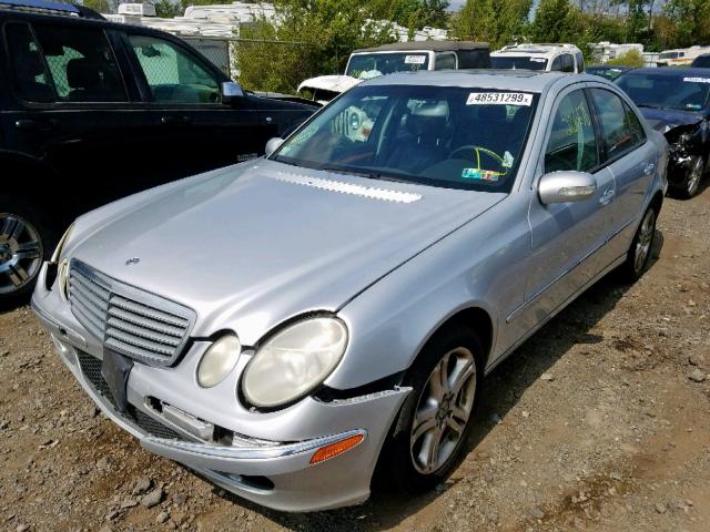 WDBUF56J16A823034 - 2006 MERCEDES-BENZ E 350 SILVER photo 2