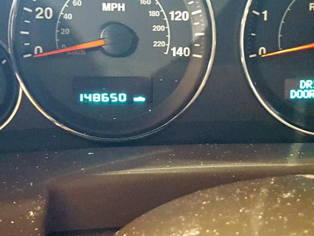 1J8HG48P57C573419 - 2007 JEEP COMMANDER ვერცხლისფერი ფოტო 8