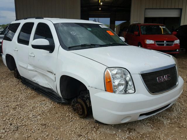 1GKFC13J57J106027 - 2007 GMC YUKON WHITE photo 1