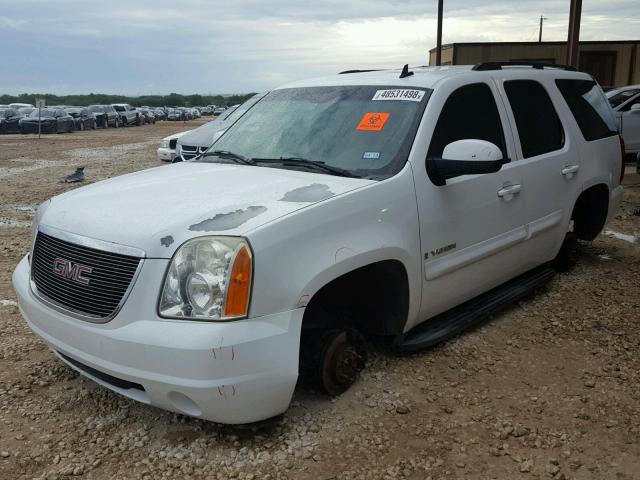 1GKFC13J57J106027 - 2007 GMC YUKON WHITE photo 2