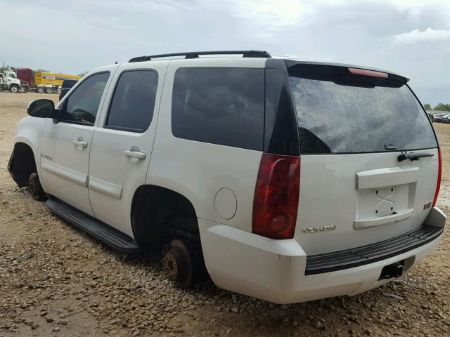 1GKFC13J57J106027 - 2007 GMC YUKON WHITE photo 3