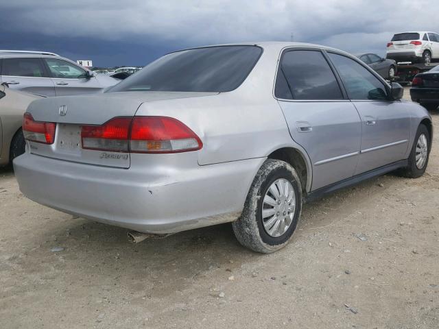 1HGCF86611A070335 - 2001 HONDA ACCORD VAL SILVER photo 4