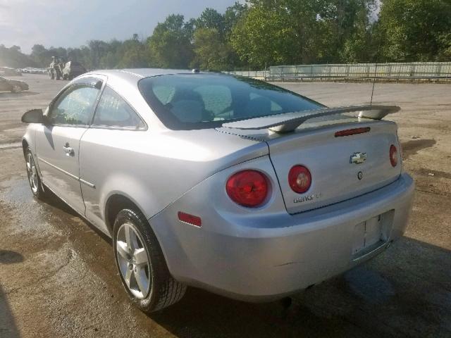 1G1AL15FX77343259 - 2007 CHEVROLET COBALT LT SILVER photo 3