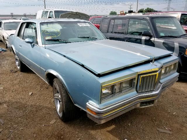 2H37W8A120977 - 1978 PONTIAC GRAND PRIX BLUE photo 1