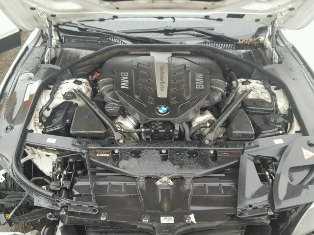 WBAKA8C56BCY36809 - 2011 BMW 750I WHITE photo 7