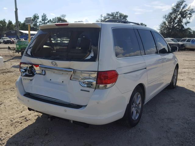 5FNRL38909B020931 - 2009 HONDA ODYSSEY TO WHITE photo 4