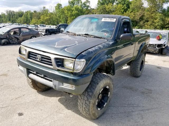 4TAPM62N1TZ136857 - 1996 TOYOTA TACOMA GREEN photo 1