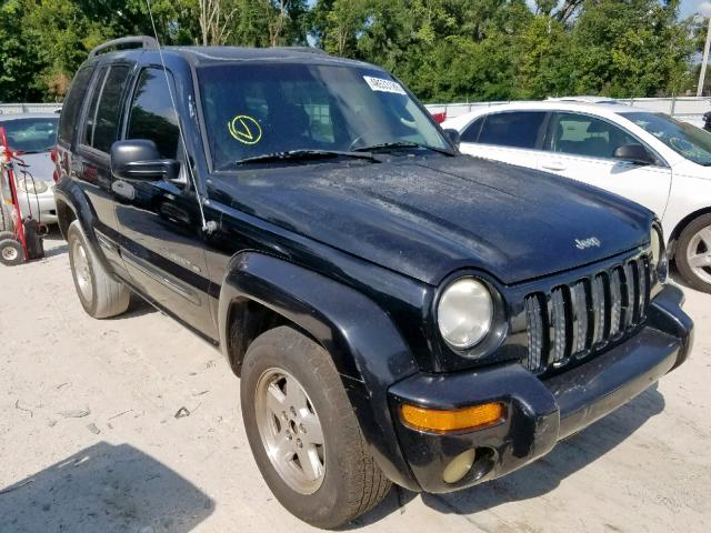 1J4GK58K73W533664 - 2003 JEEP LIBERTY LI BLACK photo 1