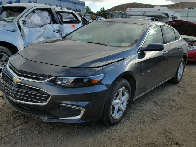 1G1ZB5ST2JF216669 - 2018 CHEVROLET MALIBU LS 石墨色 照片 2