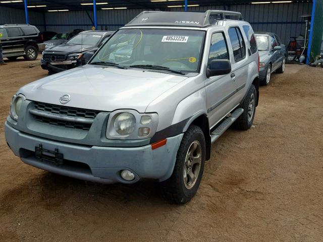 5N1ED28T64C638841 - 2004 NISSAN XTERRA XE SILVER photo 2