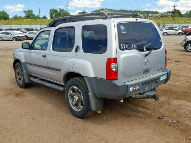 5N1ED28T64C638841 - 2004 NISSAN XTERRA XE SILVER photo 3