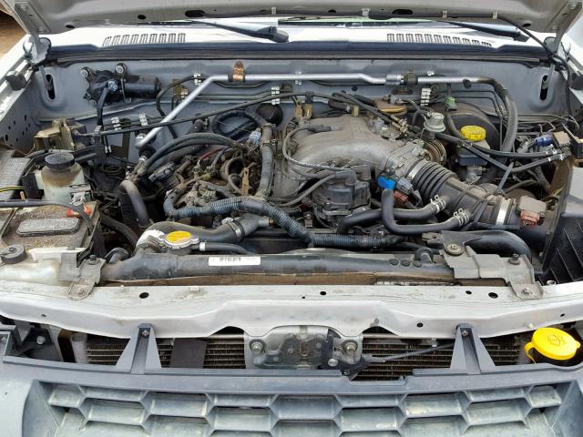 5N1ED28T64C638841 - 2004 NISSAN XTERRA XE SILVER photo 7