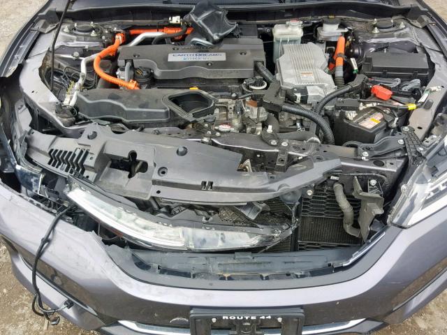 JHMCR6F73HC030158 - 2017 HONDA ACCORD TOU GRAY photo 7