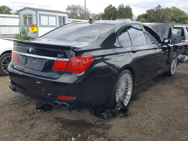 WBAKA8C57CC447016 - 2012 BMW 750I BLACK photo 4