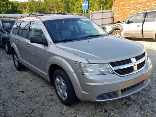 3D4GG47B19T572349 - 2009 DODGE JOURNEY SE TAN photo 1