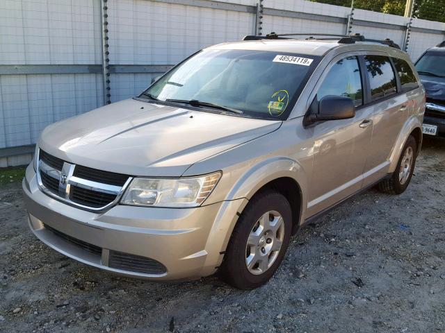 3D4GG47B19T572349 - 2009 DODGE JOURNEY SE TAN photo 2