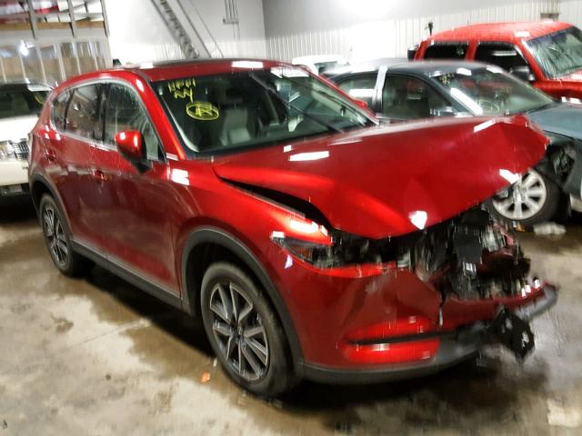 JM3KFBDM0J0321061 - 2018 MAZDA CX-5 GRAND RED photo 1