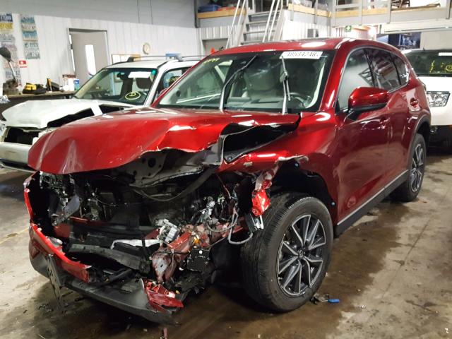 JM3KFBDM0J0321061 - 2018 MAZDA CX-5 GRAND RED photo 2