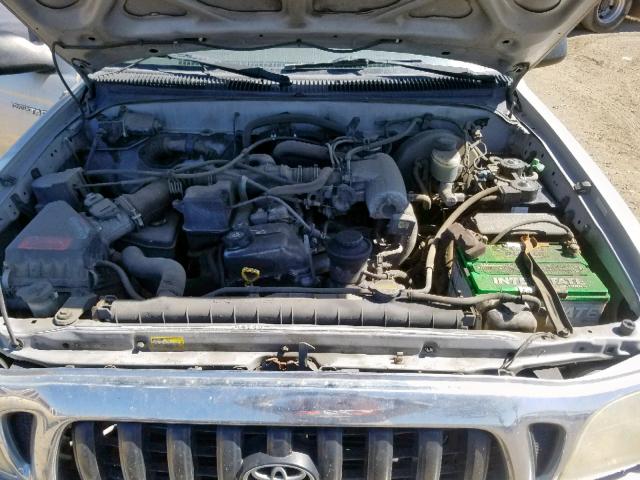 5TENM92N41Z761834 - 2001 TOYOTA TACOMA PRE SILVER photo 7