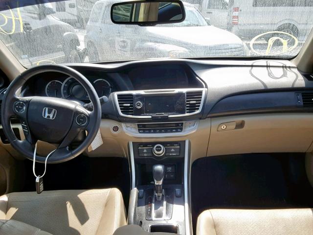 1HGCR2F88DA122229 - 2013 HONDA ACCORD EXL GOLD photo 9