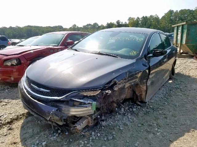 1C3CCCAB6GN127052 - 2016 CHRYSLER 200 LIMITE GRAY photo 2