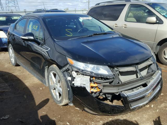 1G1RB6E4XCU114481 - 2012 CHEVROLET VOLT BLACK photo 1