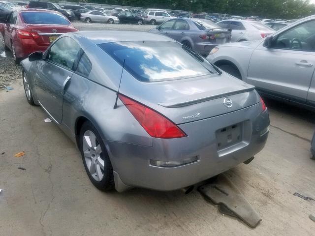 JN1AZ34E44M150082 - 2004 NISSAN 350Z COUPE SILVER photo 3