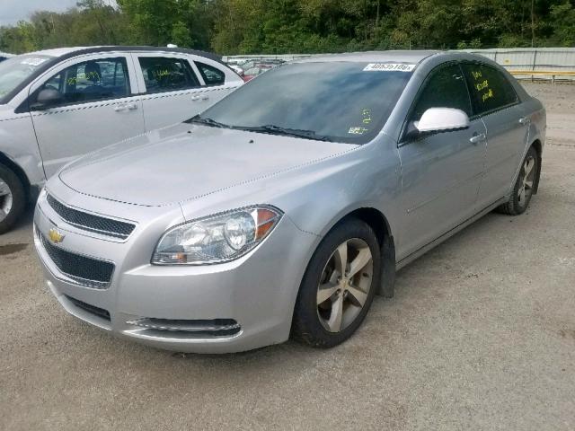 1G1ZC5E14BF228296 - 2011 CHEVROLET MALIBU 1LT SILVER photo 2