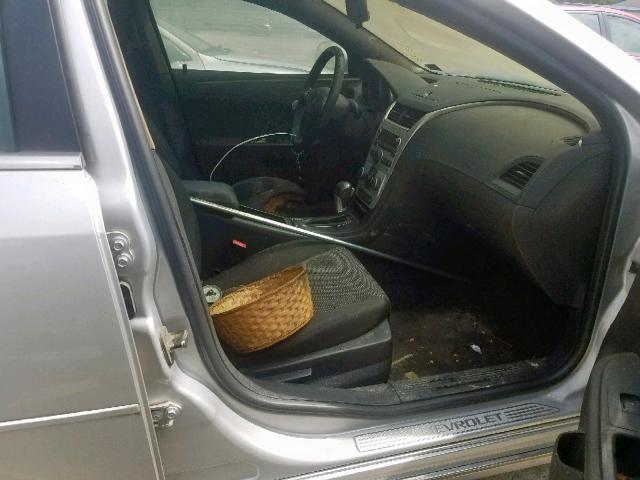 1G1ZC5E14BF228296 - 2011 CHEVROLET MALIBU 1LT SILVER photo 5