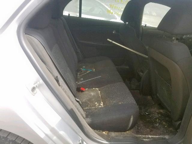 1G1ZC5E14BF228296 - 2011 CHEVROLET MALIBU 1LT SILVER photo 6