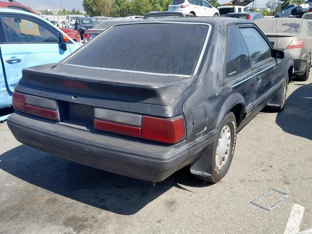 1FABP41A3JF174894 - 1988 FORD MUSTANG LX BLACK photo 4