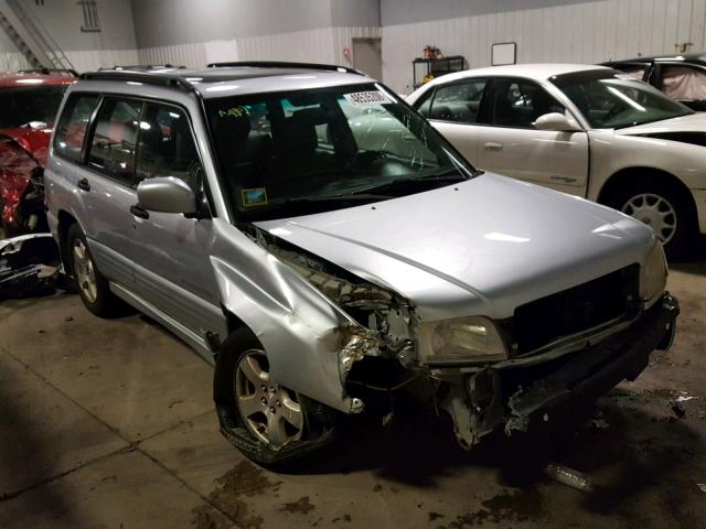 JF1SF65672H717075 - 2002 SUBARU FORESTER S SILVER photo 1