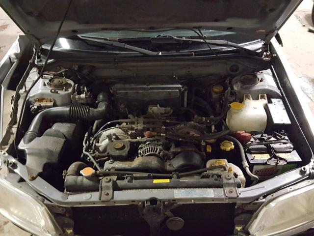 JF1SF65672H717075 - 2002 SUBARU FORESTER S SILVER photo 7