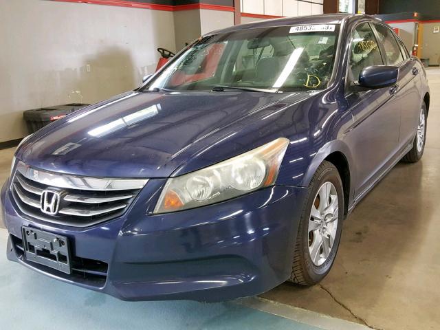 1HGCP2F47BA121749 - 2011 HONDA ACCORD LXP BLUE photo 2