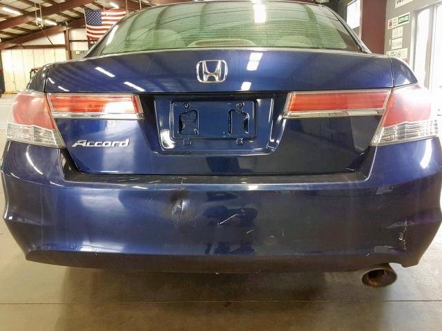 1HGCP2F47BA121749 - 2011 HONDA ACCORD LXP BLUE photo 9