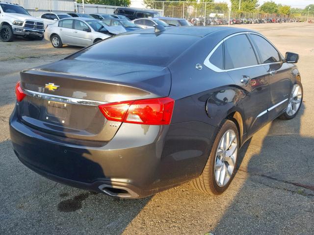 1G1165S32FU115359 - 2015 CHEVROLET IMPALA LTZ GRAY photo 4