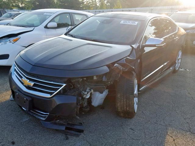 1G1165S32FU115359 - 2015 CHEVROLET IMPALA LTZ GRAY photo 9