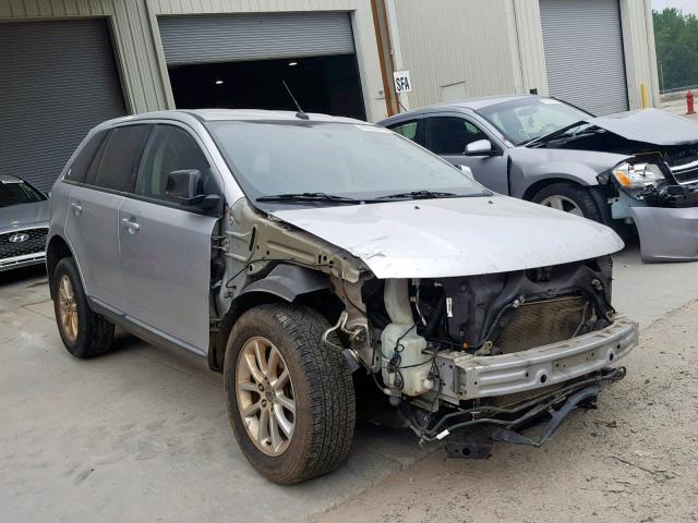 2FMDK3JC2ABB24191 - 2010 FORD EDGE SEL SILVER photo 1