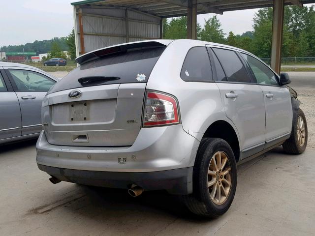 2FMDK3JC2ABB24191 - 2010 FORD EDGE SEL SILVER photo 4