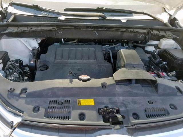 5TDJKRFH7GS320441 - 2016 TOYOTA HIGHLANDER თეთრი ფოტო 7
