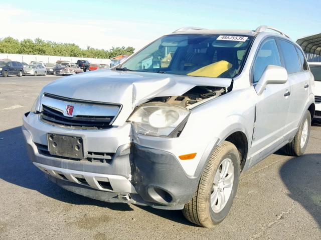 3GSDL43N49S578684 - 2009 SATURN VUE XE SILVER photo 2