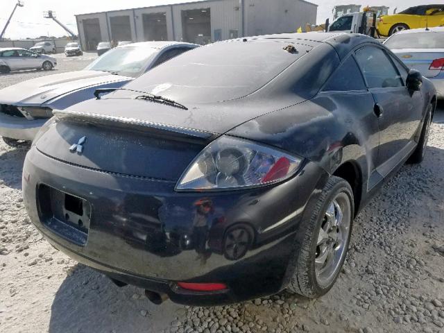 4A3AK24F06E022937 - 2006 MITSUBISHI ECLIPSE GS BLACK photo 4